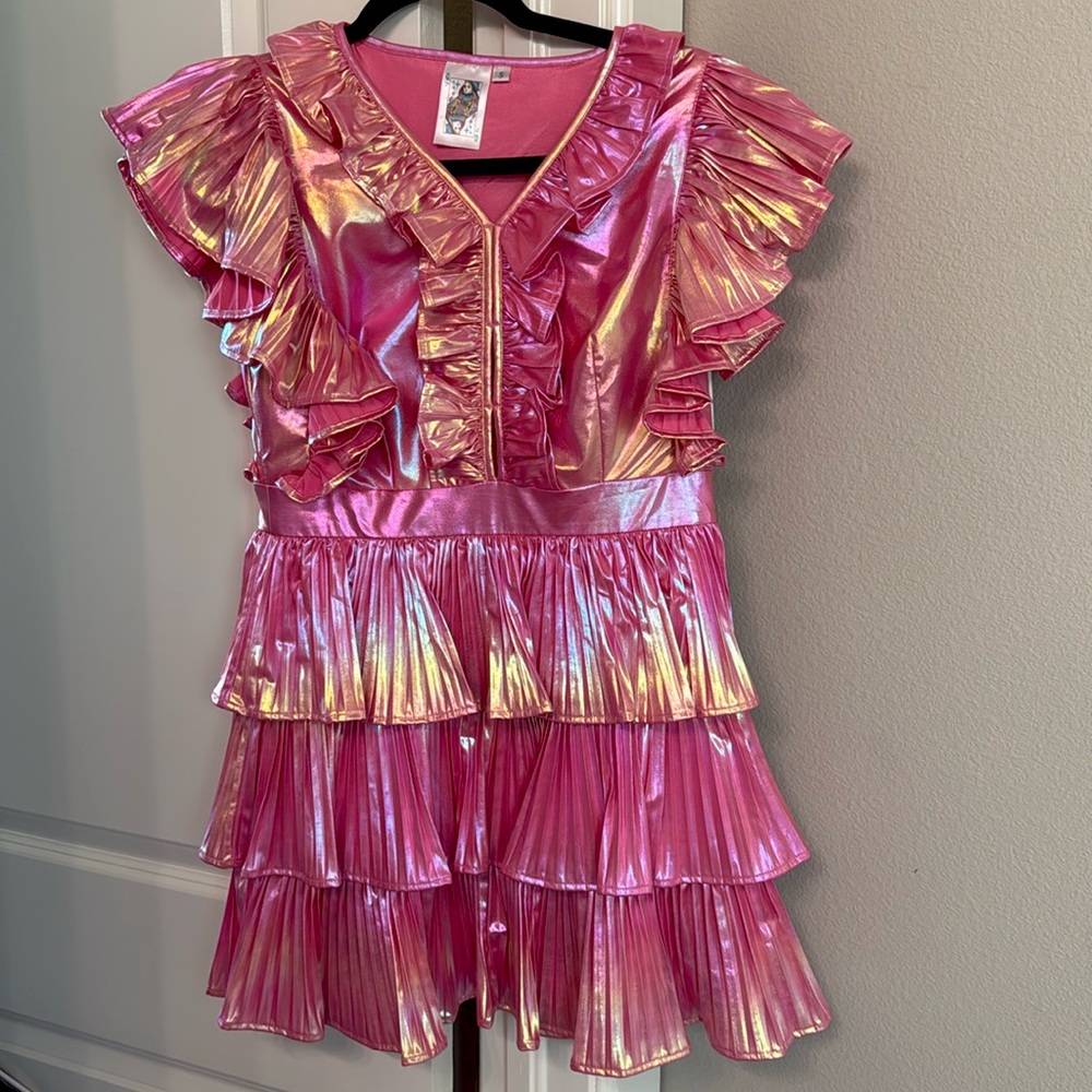 QUEEN OF SPARKLES MINI DRESS